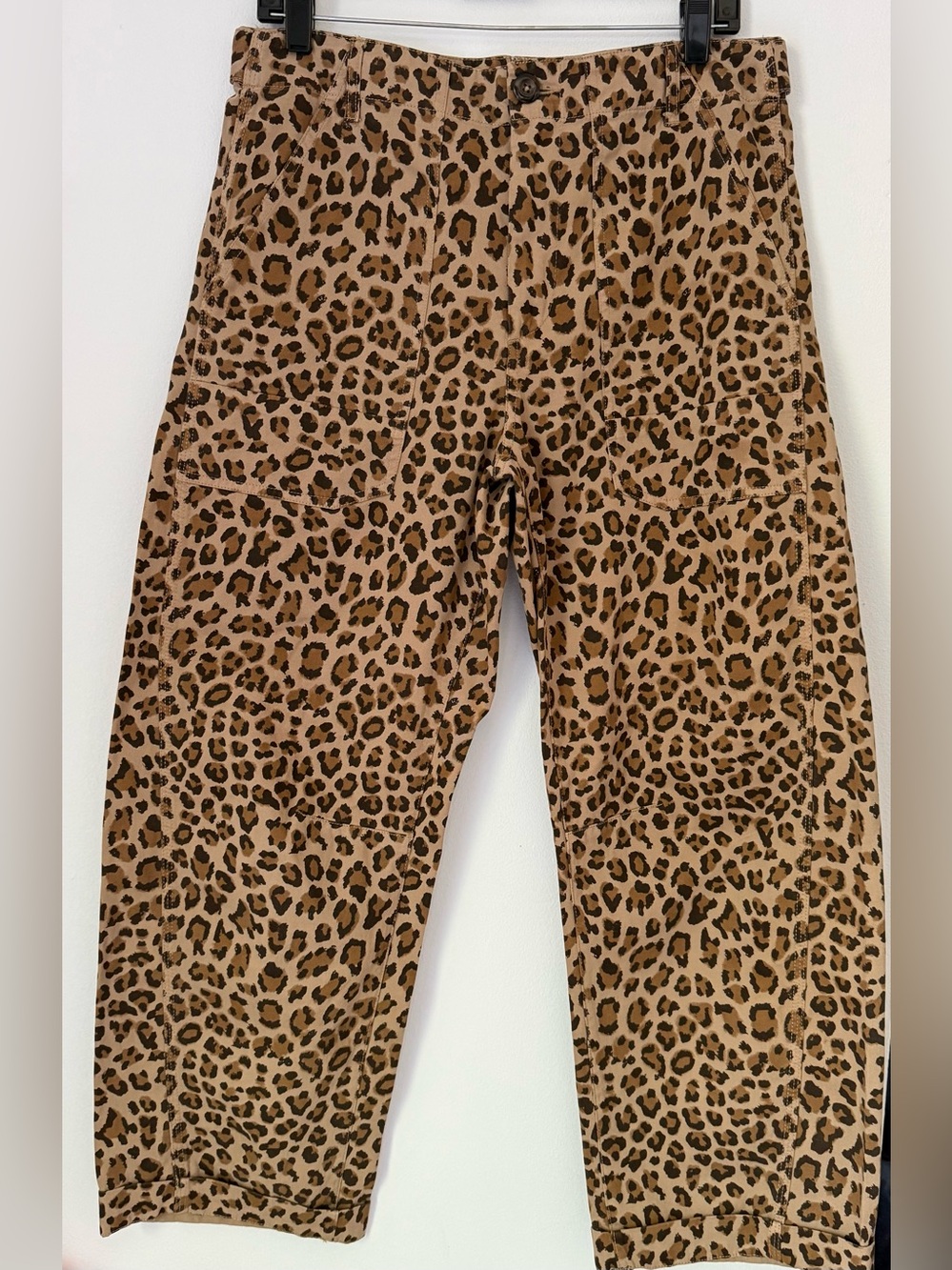 pistola Leopard-Print Pants in Tan & Black TORI UTILITY PANT - FELINE - Picture 14 of 14
